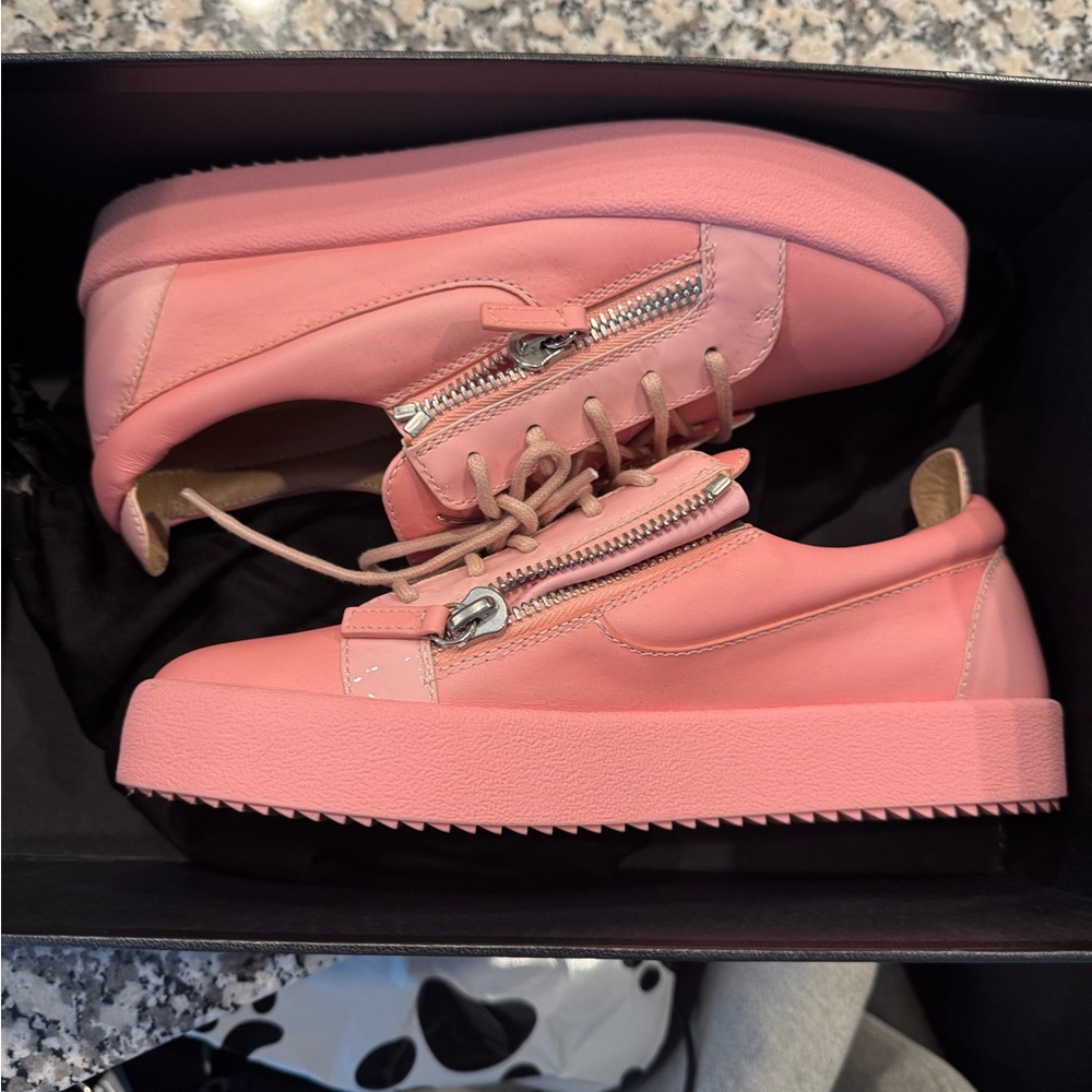 Giuseppe Zanotti Pink Sneakers